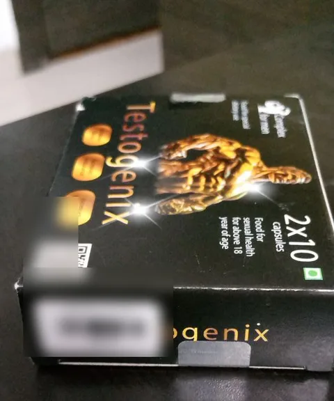 Side of the Testogenix box